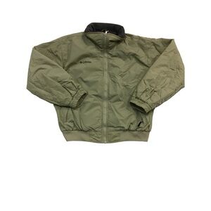 Columbia Olive Green Bomber Jacket